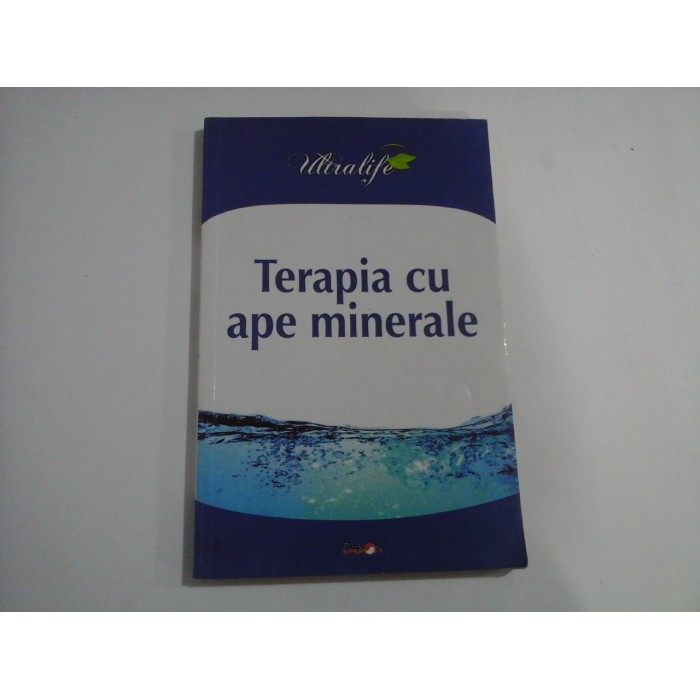    Terapia  cu  ape  minerale  -  Adrian  CHIRIAC 
